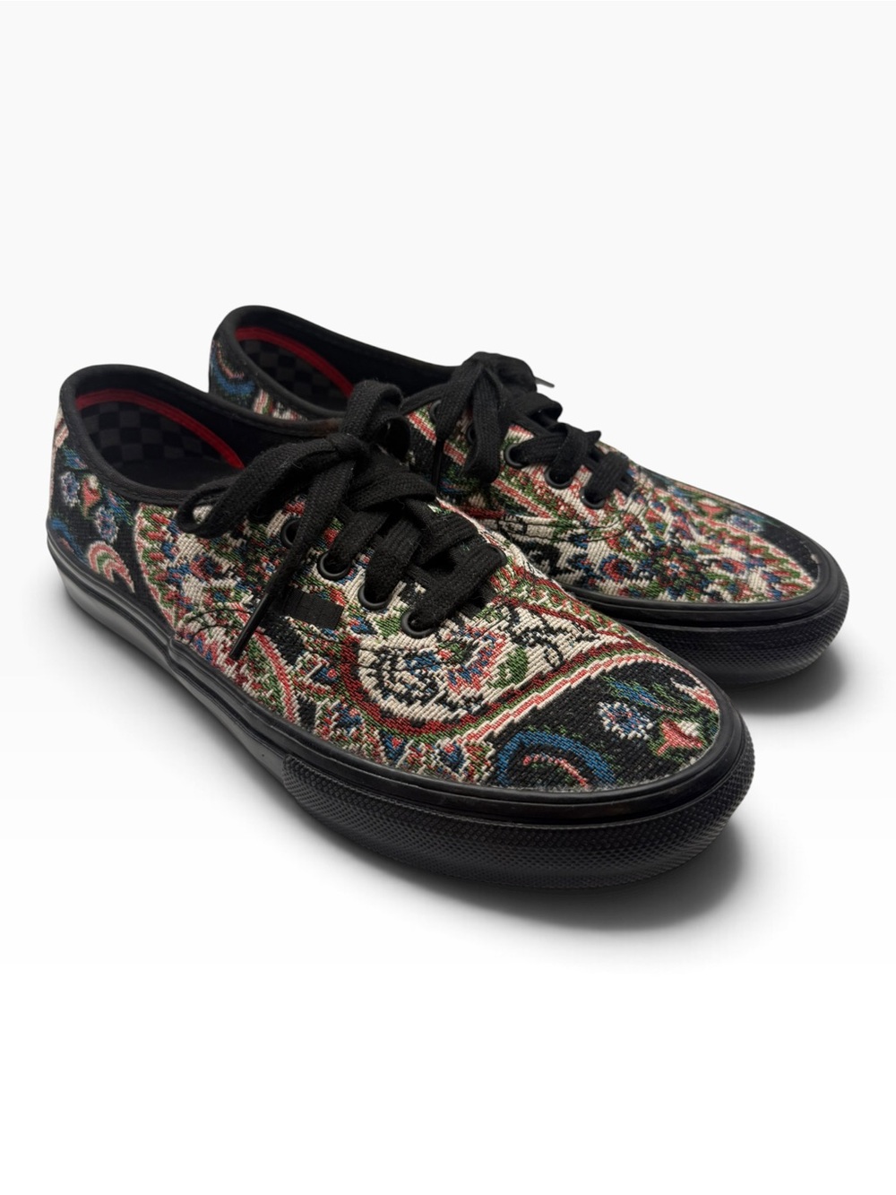 Vans Skate Tapestry Paisley PopCush Men’s 6.5 Women’s 8 Shoes